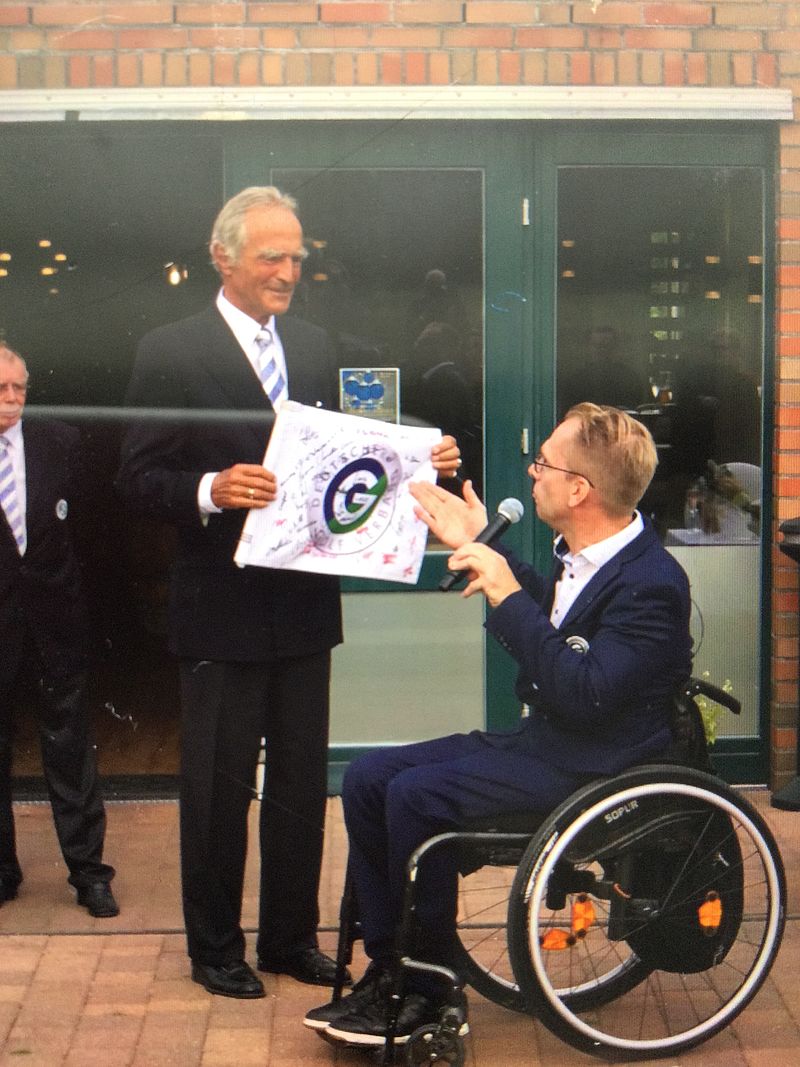 Foto auf dem HSB Haus