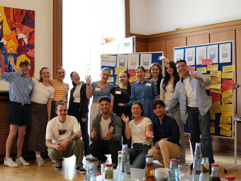 Teilnehmende eines Workshops zur Konzeption des Jugendbudgets in Wuppertal
