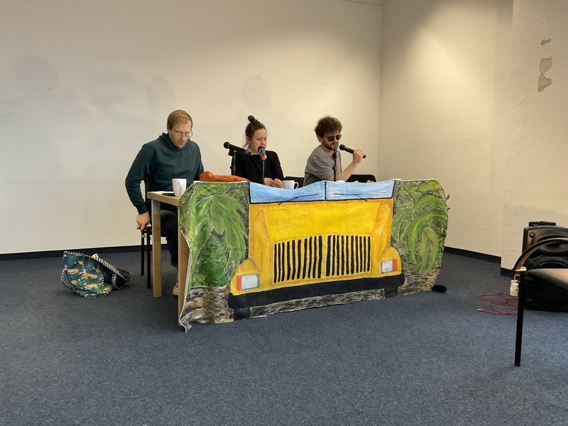Probe des Live-Hörspiels