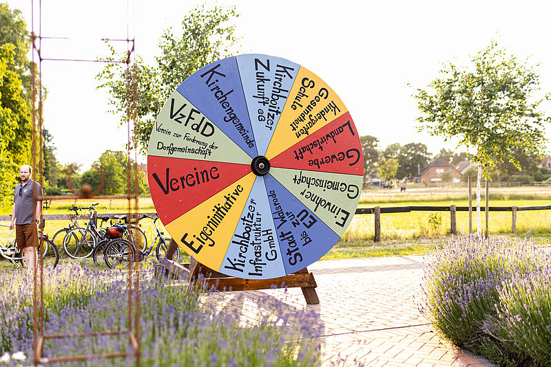 Alles im Ort fügt sich zu einem Rad, welches die Boitzer drehen