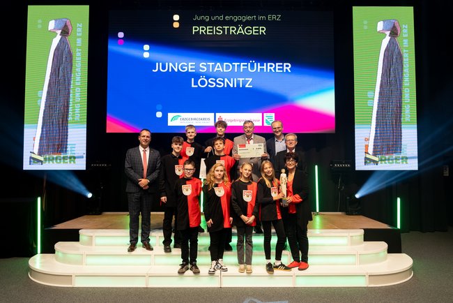 Junge Stadtführer Lößnitz
