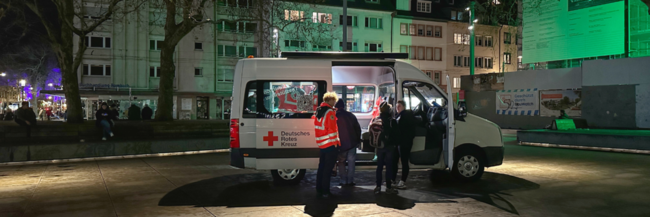 Ehrenamtliches Team des Kältebusses