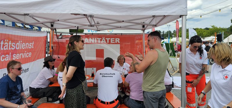 Austausch mit Sanitärdienst