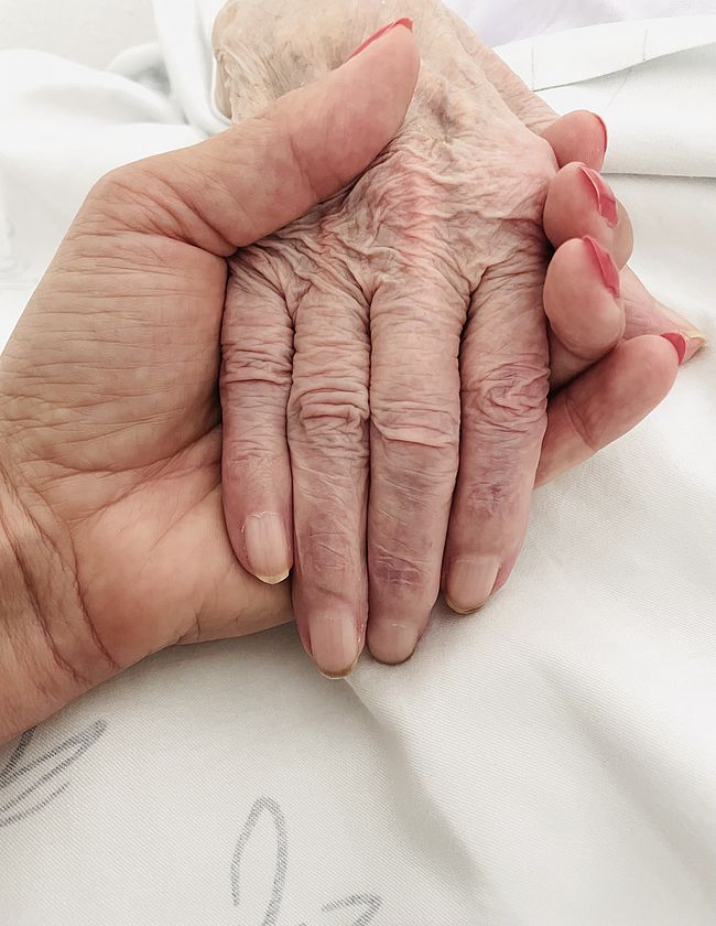 Zusammenarbeit der EHS in der Region Mannheim mit den ambulanten Hospizdiensten, Begleitung schwerstkranker Menschen durch Ehrenamtlichen