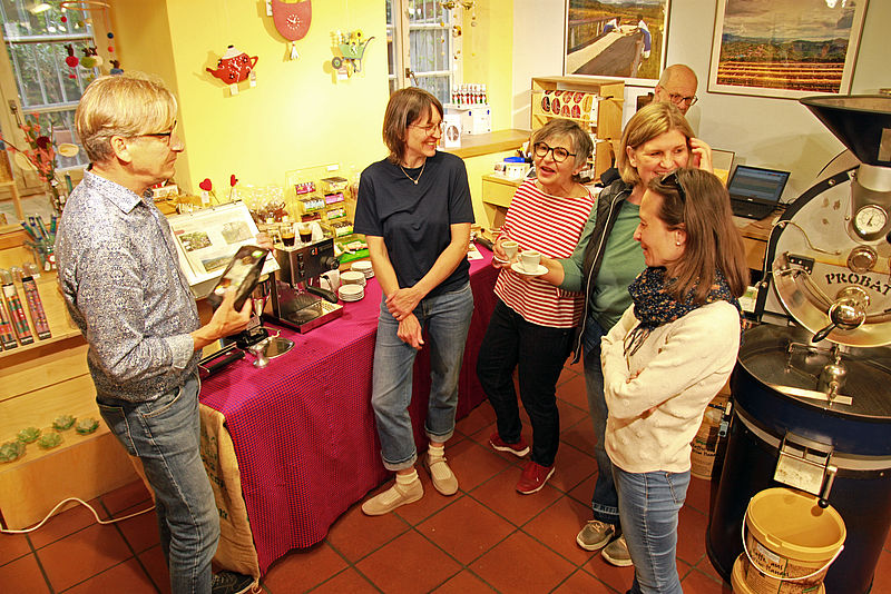 Der Augsburger Kolpingsaal gut gefüllt