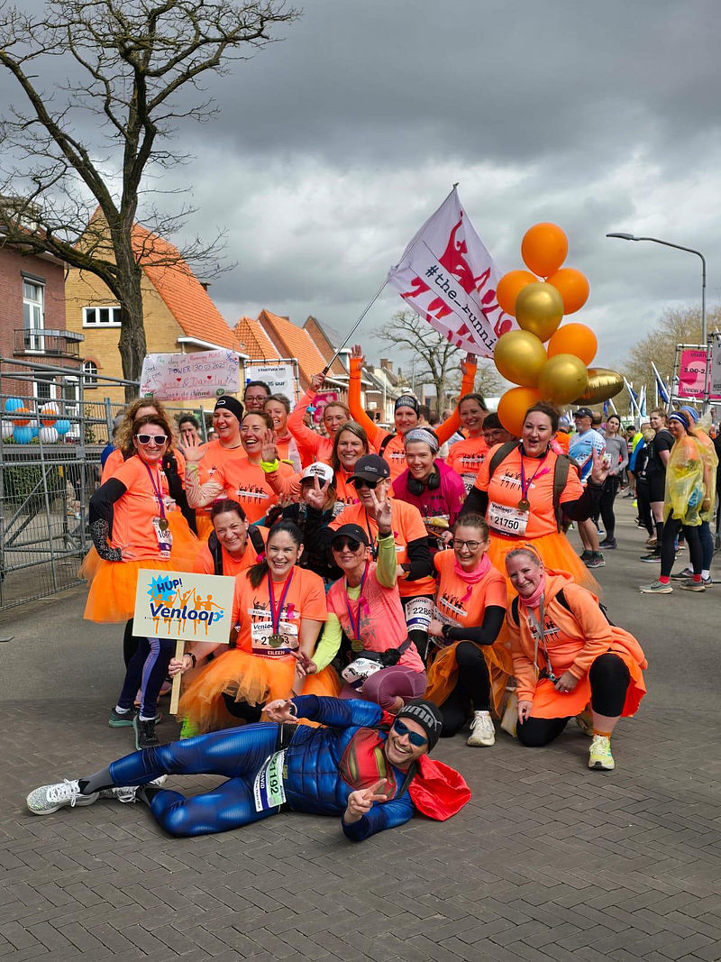 Selbst gezeichnet durch eine Running Mom 