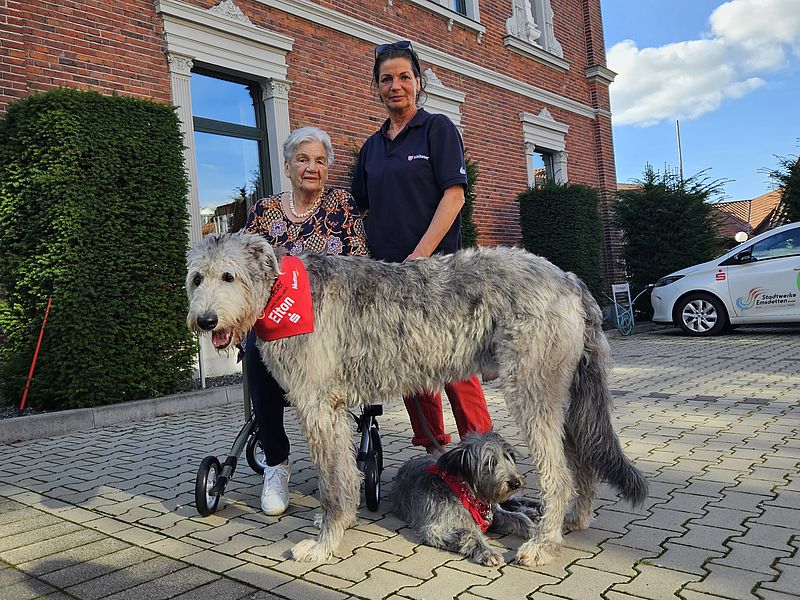Barbara und Elton im Einsatz
