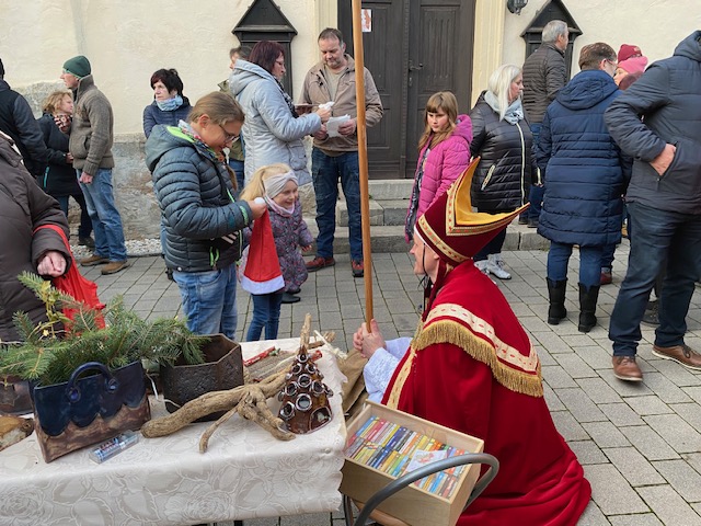 St. Nikolaus zu Besuch