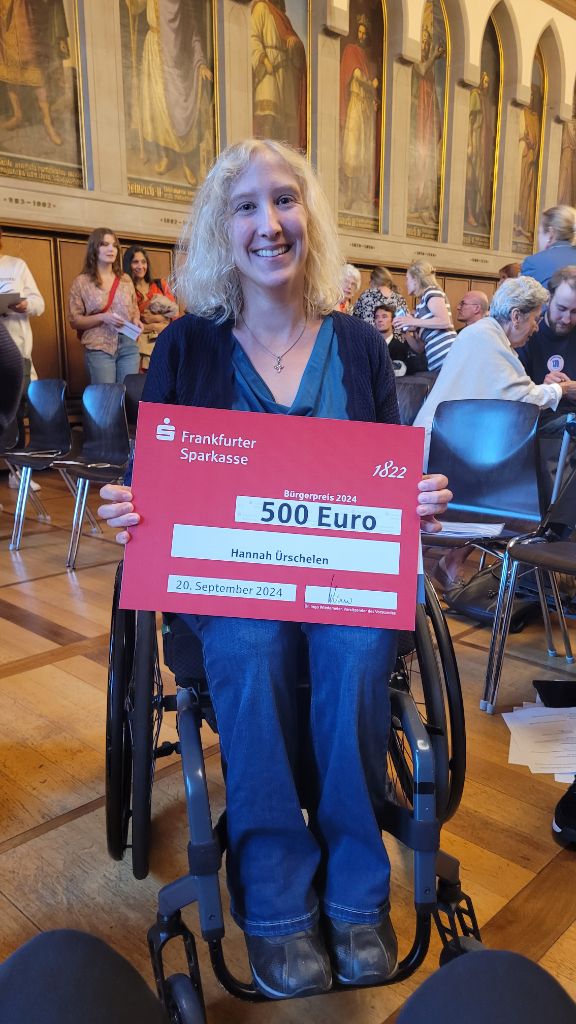 Vor der Preisverleihung des Frankfurter Bürgerpreises 2024