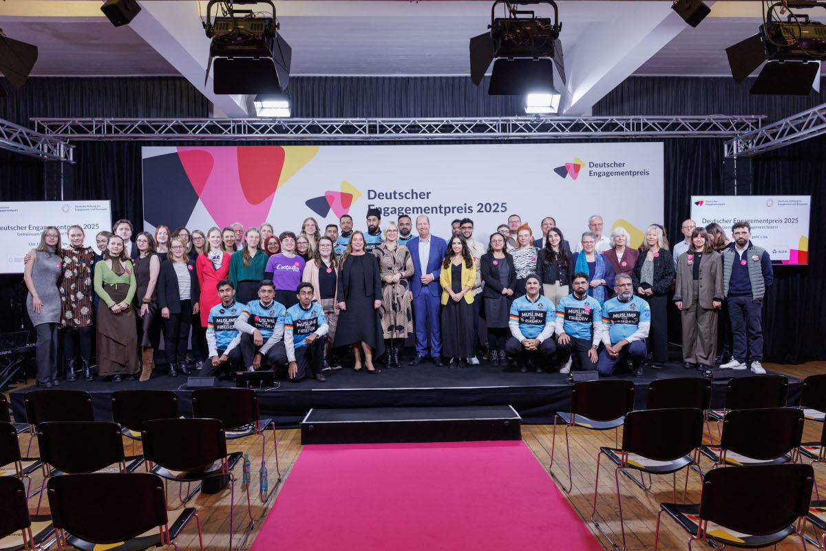 Impression vom Deutschen Engagementpreis